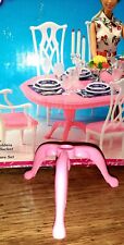 My Fancy Life Barbie Size Pink Dining Table Base