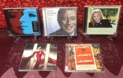 Barbra Streissand/Tony Bennett/Gloria Estefan/Judy Garland CD 5-Lot (Like New) - Image 1 of 4