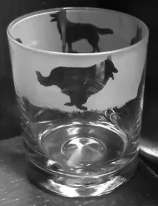 BELGIAN SHEPHERD (Turvueren) Frieze Boxed 30cl Glass Whisky Tumbler - Picture 1 of 4