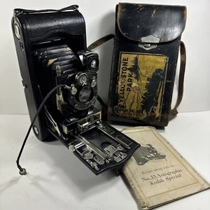 Kodak Nr. 3A Autogramm Spezial Klappkamera Modell B mit Entfernungsmesser - FUNKTIONIERT - Bild 1 von 19