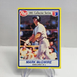 1991 Mark McGwire #2 of 30 Athletics - Bild 1 von 2