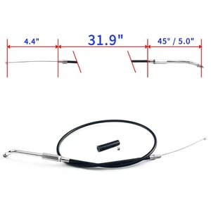 XLH 883 1000 86 87 Throttle Cable for Harley 56308‑86 Sportster Hugger Deluxe 87 - Picture 1 of 8