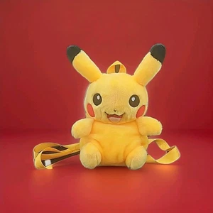 Pokemon Pikachu Zaino Peluche Zaino Nintendo Devo Catch 'em Tutto Peluche 12" - Foto 1 di 5