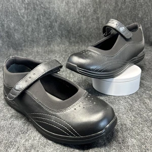 Drew Mary Janes Black Leather Orthopedic Comfort Shoes Women's 8.5 - Picture 1 of 11