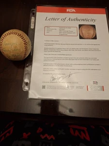 1960 PIRATES TEAM WORLD SERIES CHAMPS (15) SIGNED HANDSIGNIERT BASEBALL PSA/DNA - Bild 1 von 8