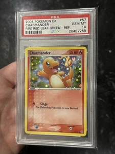 Charmander - 57/112 - Reverse Holo - FRLG - PSA 10 Gem Mint Pokemon TCG Low Pop - Picture 1 of 4