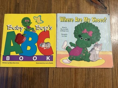 Lot of 2Barney the Dinosaur Books Baby Bop ABC Book Where Are My Shoes Vintage - Image 1 of 4