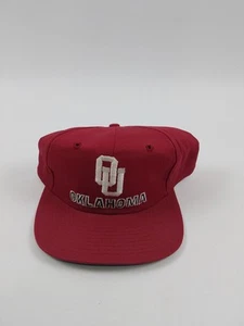  Vintage University of Oklahoma Sooners Snapback Hat  - Picture 1 of 8