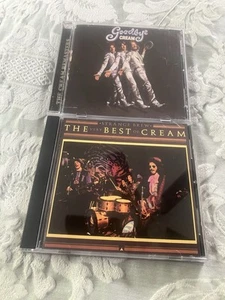 Cream 2 CD Lot - Goodbye Remastered Polydpr 1969 & Strange Brew Best Of 1983 - Picture 1 of 2