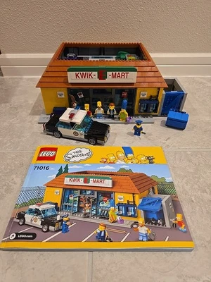 LEGO 71016 The Simpsons Kwik E Mart 100% Complete + Instructions Original LEGO - Image 1 of 4
