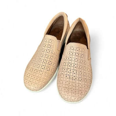 Mocasines de cuero Orleans para mujer Walking Cradles color rubor perfeccionados talla 10M Foto 1 de 4