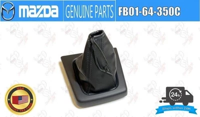 Mazda Genuino Rx-7 86-88 Interior Palanca de Cambios Bota y Bisel Borde 5 Velocidades FD3S OEM Foto 1 de 4
