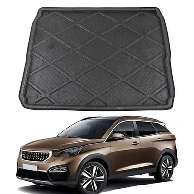Cargo Liner Boot Tray Rear Trunk Cover Mat Floor Pad For Peugeot 3008 2017 2018 - Image 1 of 4