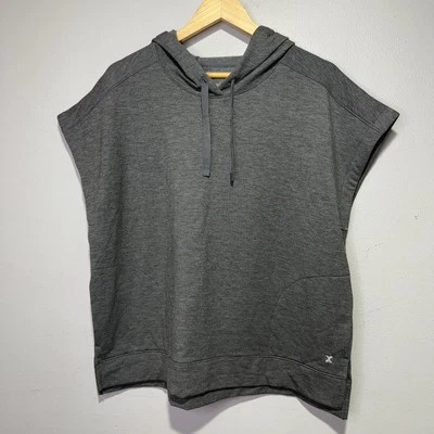 Sudadera con Capucha Xersion Sin Mangas Para Hombre XXL Gris Suave Elastizada Pullover Entrenamiento Atlético Foto 1 de 4
