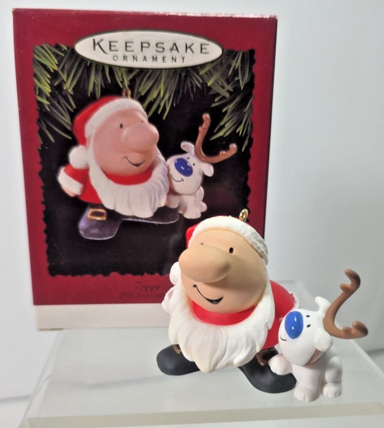 Hallmark Keepsake 1996 ZIGGY 25th Anniversary Christmas Ornament QX6524