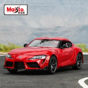 Maisto 1:24 TOYOTA GR SUPRA Alloy Sports Car Model Diecasts Racing Car Vehicle - Picture 1 of 17