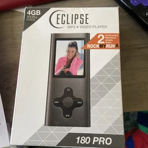 Eclipse 180 Pro 4GB Video and MP3 Player, FM Tuner, Camera, Rechargeable - Picture 1 of 3