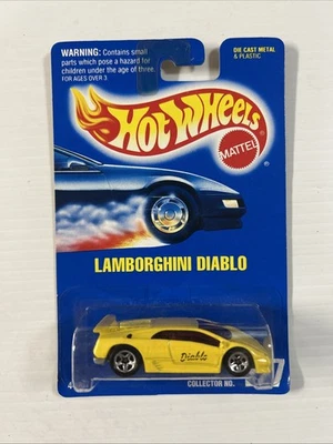  Hot Wheels Amarillo Lamborghini Diablo Die Cast 227 Foto 1 de 4