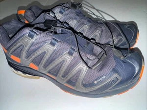 Salomon XA Pro 3D Schuhe Herren Gr. 8,5 Navy Orange Trail Wasserdicht Wandern Niedrig - Bild 1 von 12