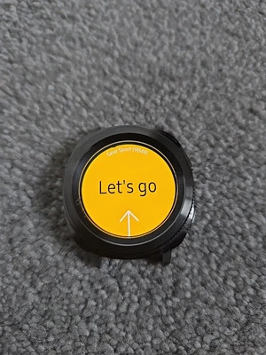 Samsung Gear Sport (SM-R600) Fitness Smartwatch *read Description* AL21 - Image 1 of 4