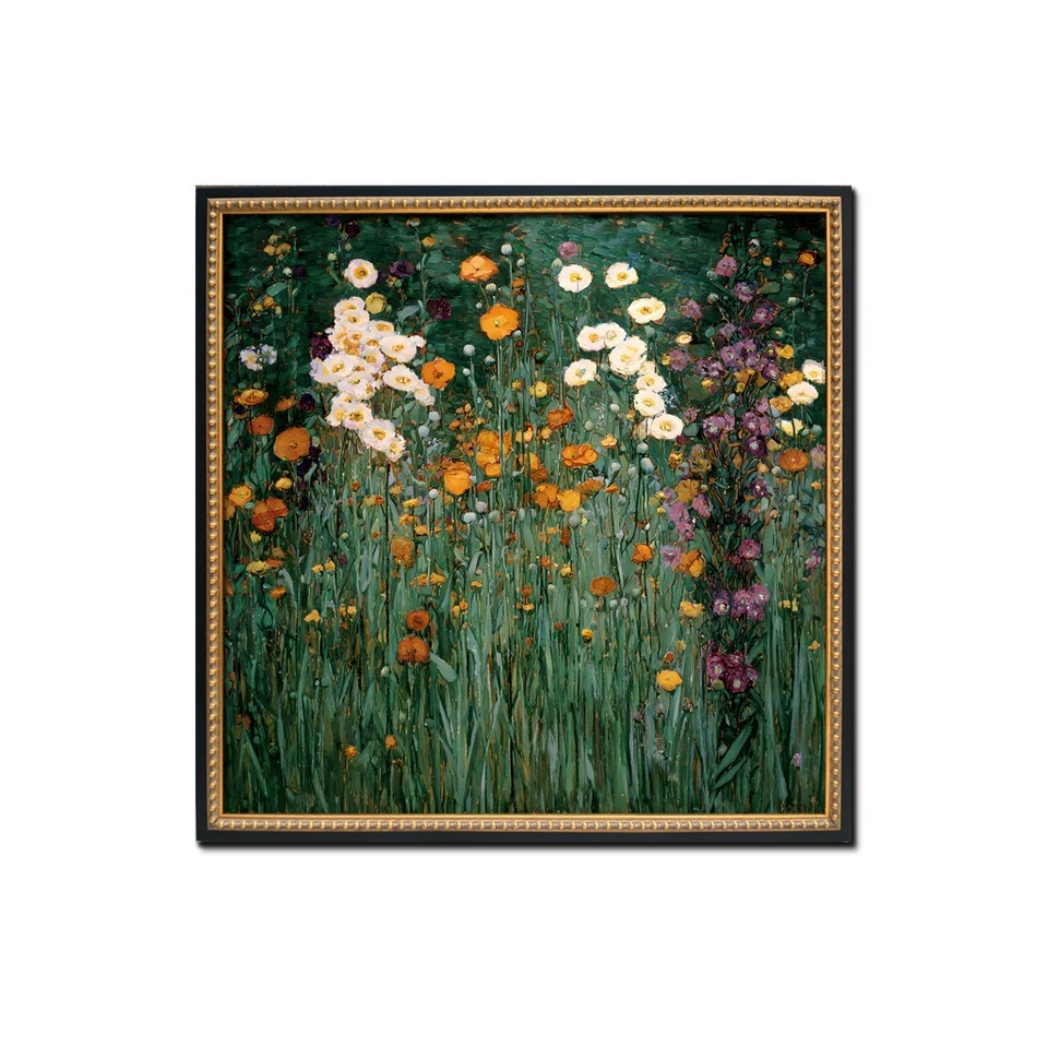 Arte en lienzo enmarcado retro flores silvestres decoración del hogar arte de pared impresiones pintura Foto 1 de 4