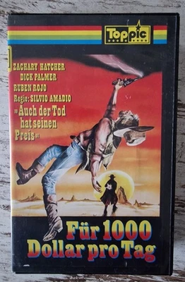 Für 1000 Dollar pro Tag - VHS Video von Toppic - Western - selten  - Bild 1 von 4