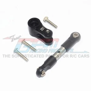 NEW GPM Stainless Steel Tie Rod + 25T Alum Servo Horn Black Maxx FREE US SHIP - Picture 1 of 4