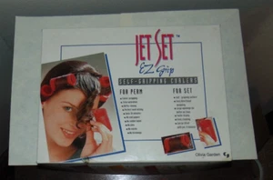 Jet Set EZ Grip Rizadores con Caja Nuevo Antiguo Stock Olivia Garden - Imagen 1 de 6
