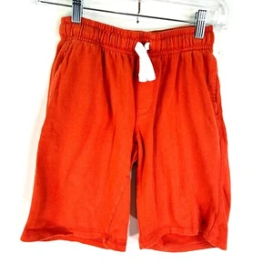Gymboree Athletic Shorts Boys Size Orange Pockets Elastic Waist - Picture 1 of 7