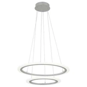 George Kovacs P8142-609-L Discovery 24" Pendant Light in Silver - Picture 1 of 2