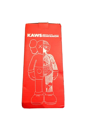 KAWS Companion Open 16 Edition “7 Black Flayed Dissected Medicom Vinyl Figure Cover