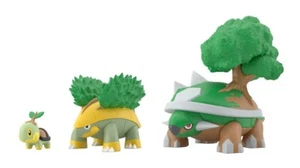 Pokemon Scale World Sinnoh Region Turtwig Grotle Torterra 1/20 Figur Japan Neu - Bild 1 von 24