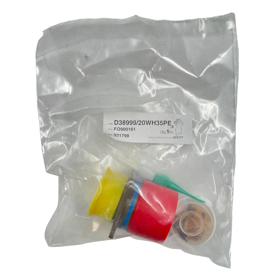 D38999/20WH35PE LC Circular MIL Spec Connector DEUTSCH - Image 1 of 1