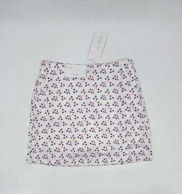NEW Lady Hagen Wrap Skort Womens 2 White Sparklers A-Line Mini Tennis Active - Image 1 of 4