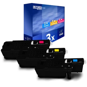 3x Toner für Xerox WC-6025 WC-6027 Workcentre 6027 6025 Phaser 6020-BI 6022 - Picture 1 of 3