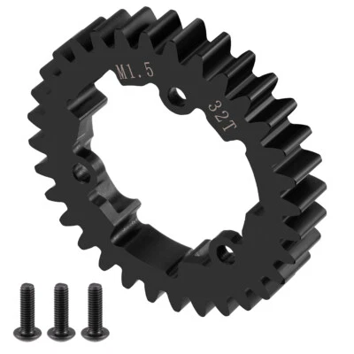 Steel 1.5M 32T Spur Gear Motor Gear for TRAXXAS 1/5 X-MAXX 8S 1/10 E-Revo 2.0 - Bild 1 von 4