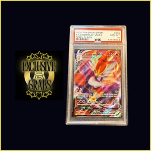 Cinderace VMAX 036/192 PSA 10 GEM MINT – Full Art Ultra Rare – Rebel Clash - Bild 1 von 3