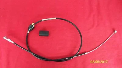 69-70 TRIUMPH BSA FRONT BRAKE CABLE W/SWITCH & SWITCH COVER 60-2076  60-2086 Foto 1 de 4
