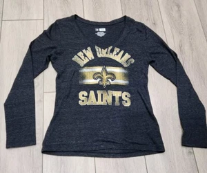 NFL New Orleans Saints Womens Medium Long Sleeve Shirt - Bild 1 von 3