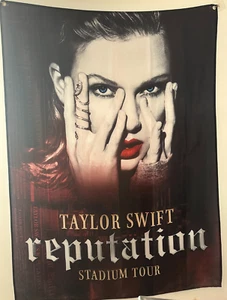 Taylor Swift Reputation Stadium Tour Flag (3’ x 5’) Rare Official Authentic - Picture 1 of 1