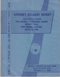 Accident Report - NTSB - DC-3 - New Orleans Airport - 1969 (MN207) - Bild 1 von 1
