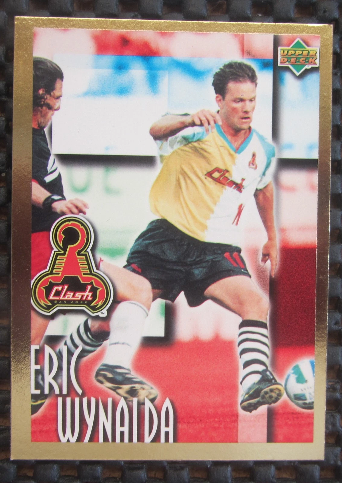 Upper Deck Bandai MLS Gold Card 1997 Eric Wynalda #40