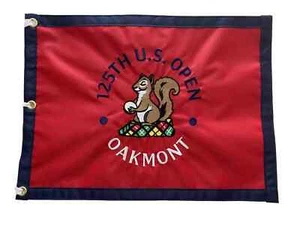 2025 US Open pin flag Oakmont Country Club J. J. Spaun Ryder british pga - Picture 1 of 1