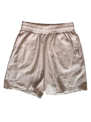 Pantalones Cortos Garage Mujeres Algodón Tostado Bolsillos Cintura Elásticos 5" Entrepierna Talla P/S Foto 1 de 4