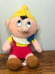Vintage Disney 8” Pinocchio Soft Stuffed Plush Animated Film Classic Collectible - Picture 1 of 4