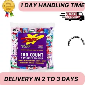 Zotz Fizzy Candy Bag, Assorted Flavors, 100 Count Bag - Picture 1 of 5