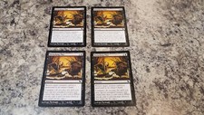 4 Disturbing Plot - Magic the Gathering MTG Shadowmoor x4 4x Playset