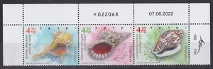 Israel 2022 Mediterranean Seashells, Shells MNH** - Picture 1 of 1