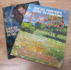 Oil Painter's 2 Book Bundle: Figure Painting in Oil, Painting Trees - Foto 1 di 7