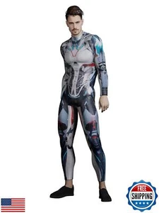 HAUTICO Premium Halloween Costumes for Men, Futuristic Armor Costumes, Superh - Picture 1 of 5